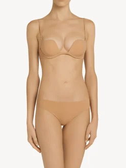 La Perla Amaretto-coloured Non-wired Padded Push-up Bra