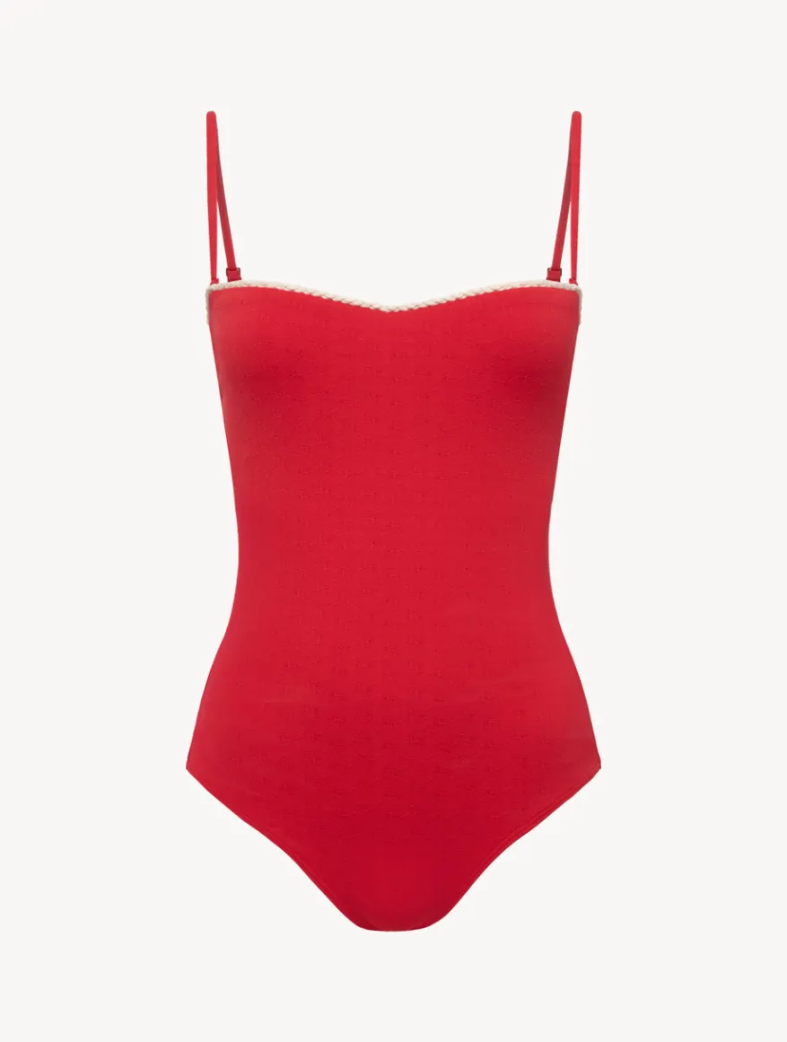 La Perla Bañador Con Aros Y Monograma