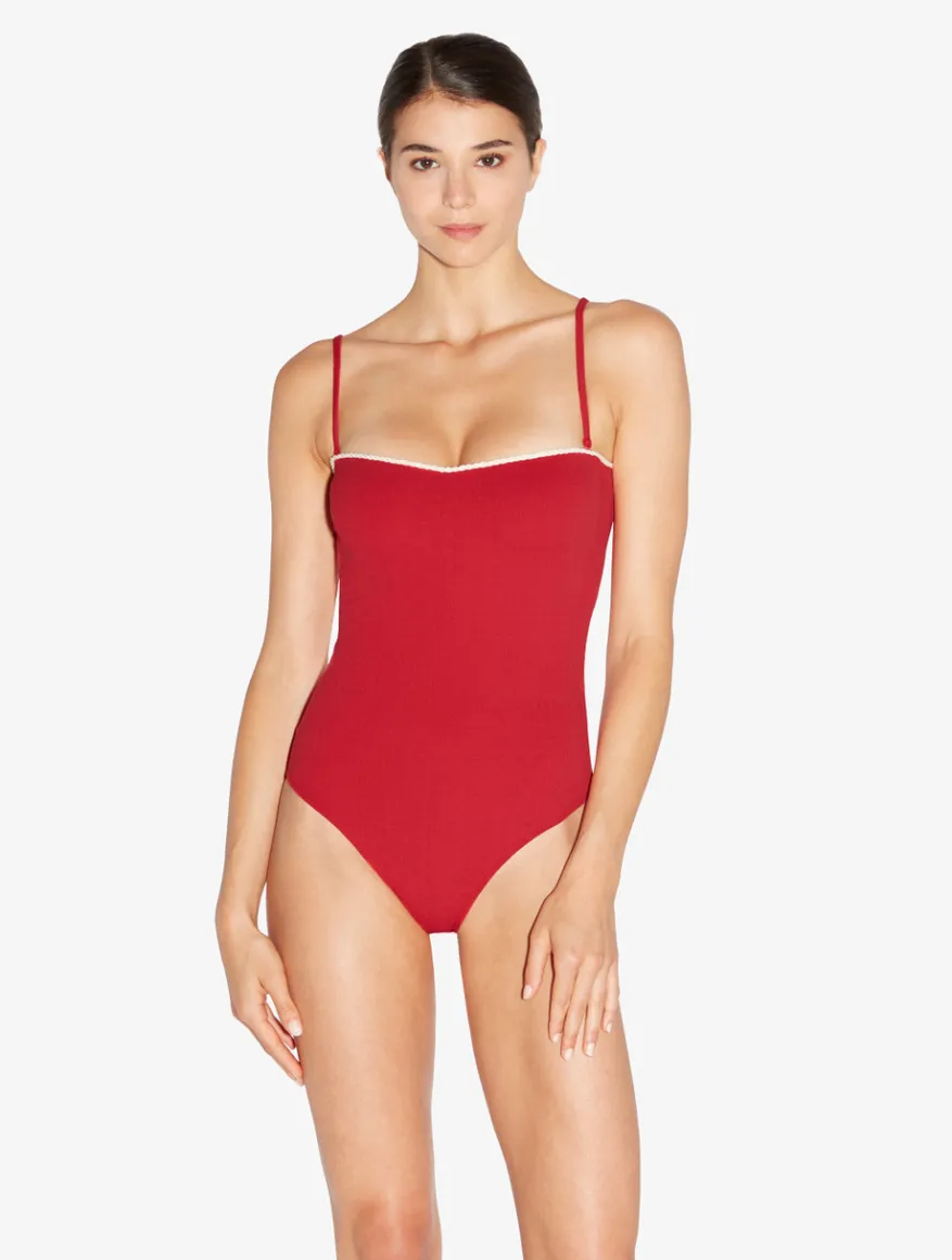 La Perla Bañador Con Aros Y Monograma