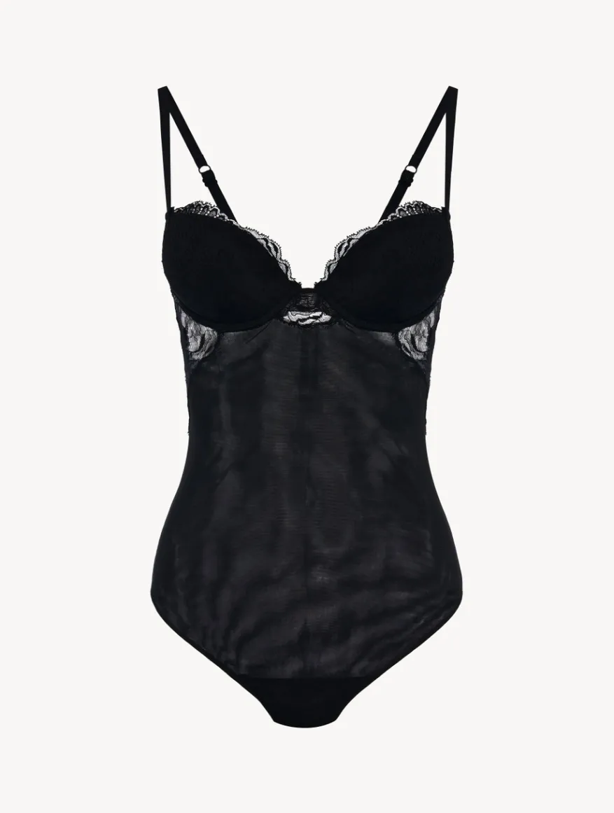 La Perla Body De Encaje Negro