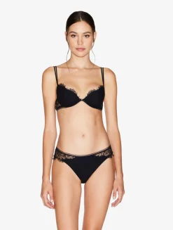 La Perla Braguita Brasileña Con Encaje De Color Ónix