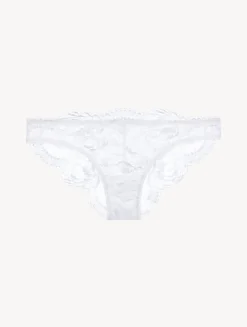 La Perla Braguita Brasileña De Encaje Blanco
