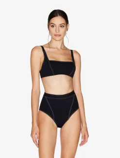 La Perla Braguita De Bikini De Cintura Alta De Color