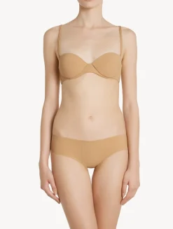 La Perla Braguita Hipster Cortada Con Láser Color Carne