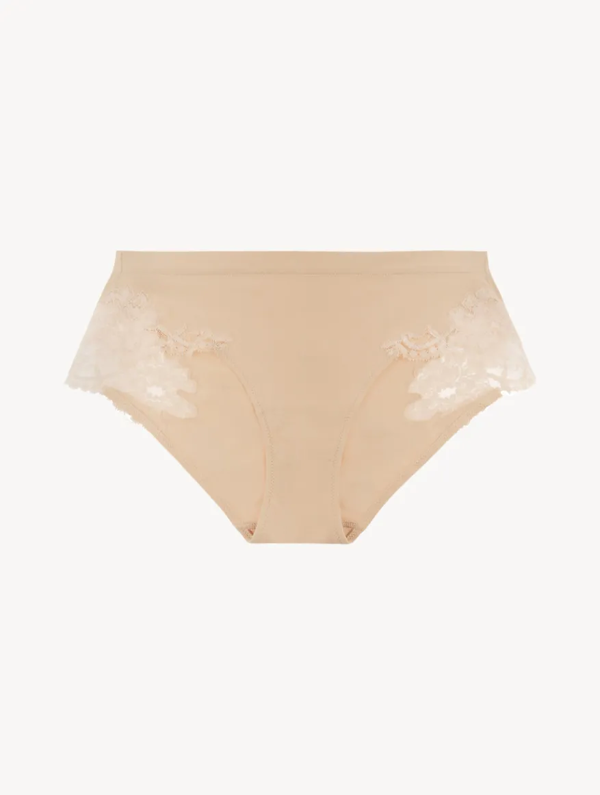 La Perla Braguita Talle Medio De Algodón Natural
