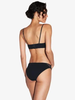 La Perla Bralette Onyx Con Tul Bordado