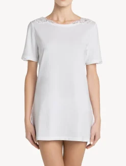 La Perla Camisón De Algodón Blanco