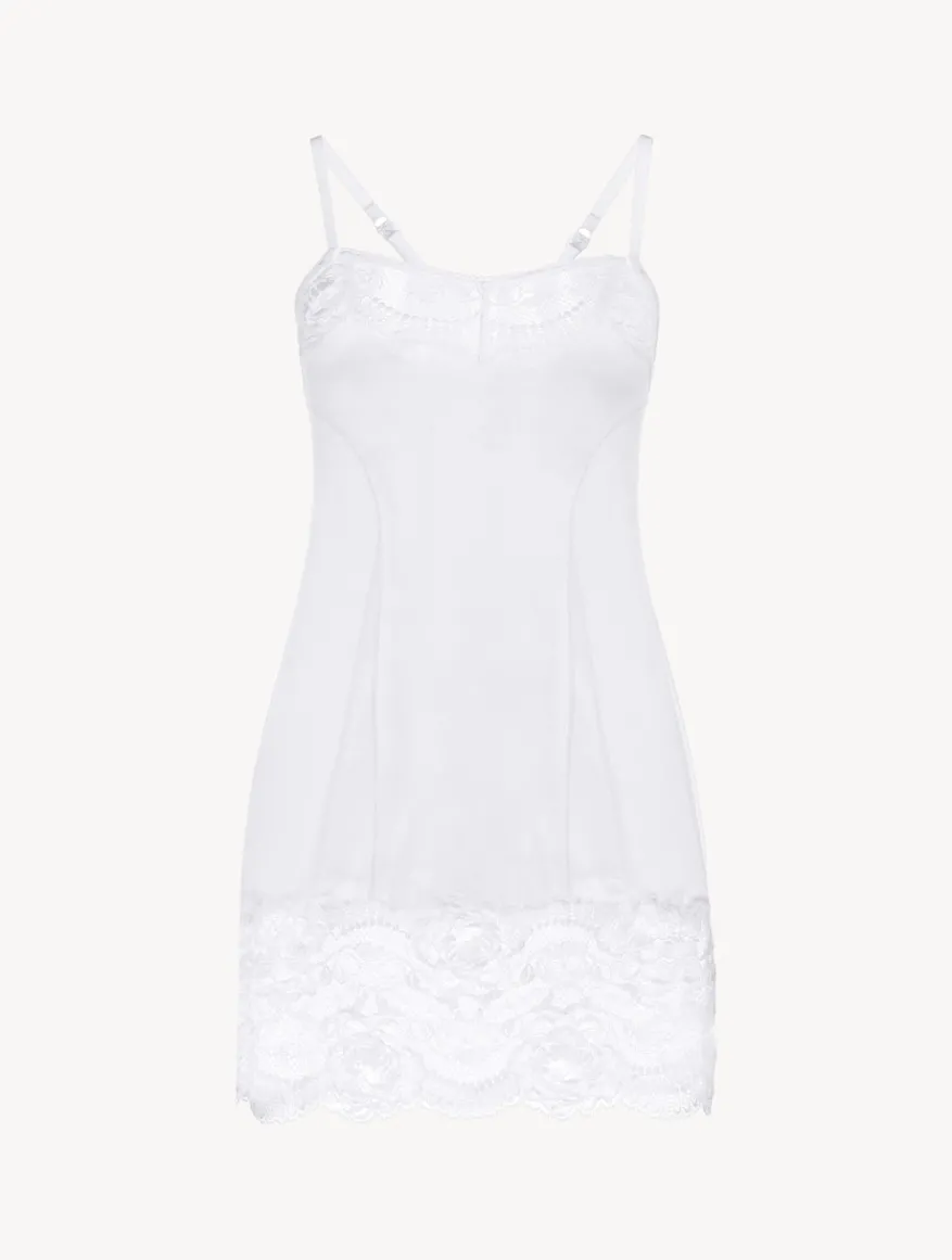 La Perla Camisón De Encaje Blanco