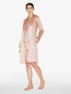 La Perla Camisola De Seda Rosa Empolvado