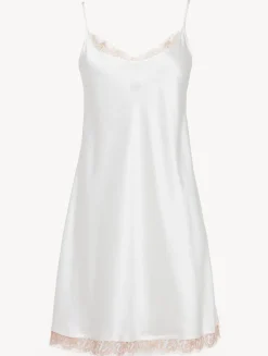 La Perla Combinación De Seda Con Encaje Leavers De Color