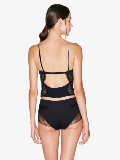 La Perla Corsé Con Encaje Leavers