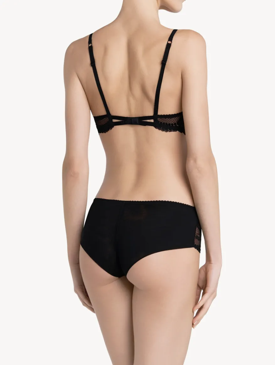 La Perla Culote Tipo Pantalón Corto De Encaje Negro