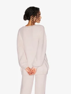La Perla Jersey De Mezcla Alpaca De Color Rosa Pastel