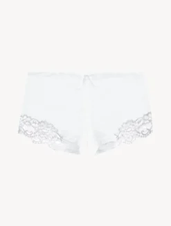 La Perla Pantalones Cortos De Algodón Blanco