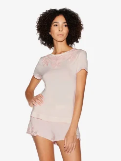 La Perla Pantalones Cortos En Jersey Rosa