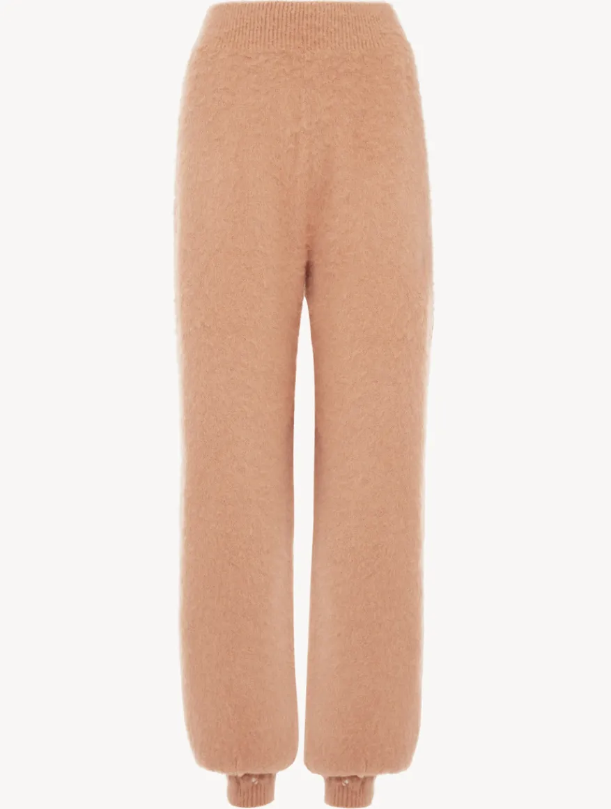 La Perla Pantalones De Mezcla Alpaca De Color Camello