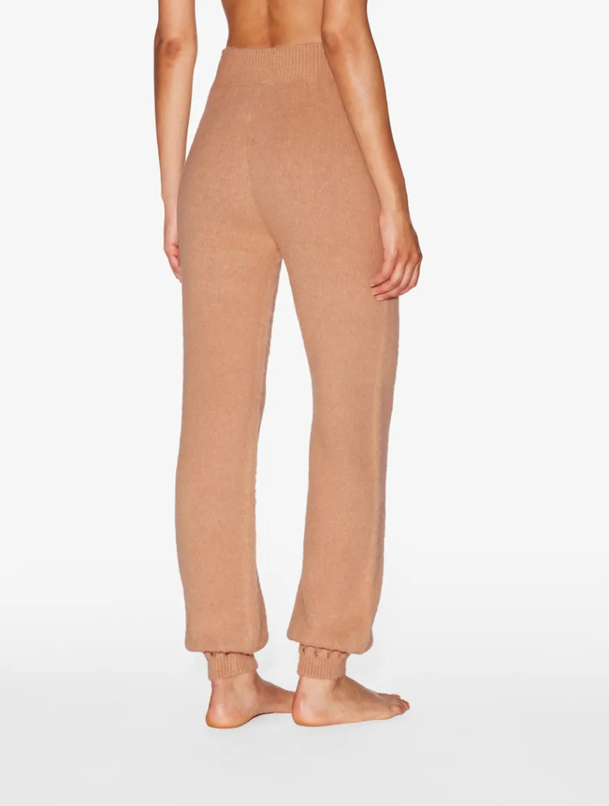 La Perla Pantalones De Mezcla Alpaca De Color Camello