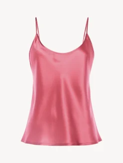 La Perla Silk Camisole In Wild Orchid