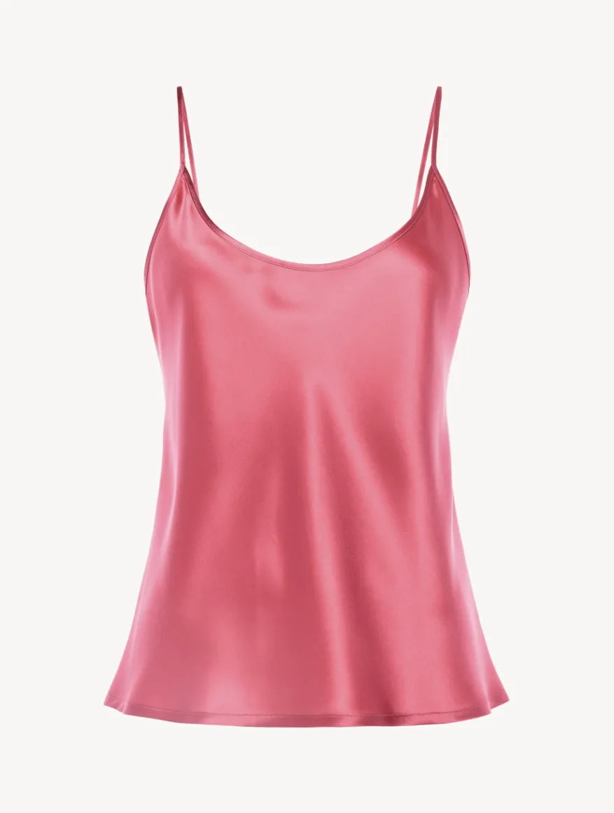 La Perla Silk Camisole In Wild Orchid