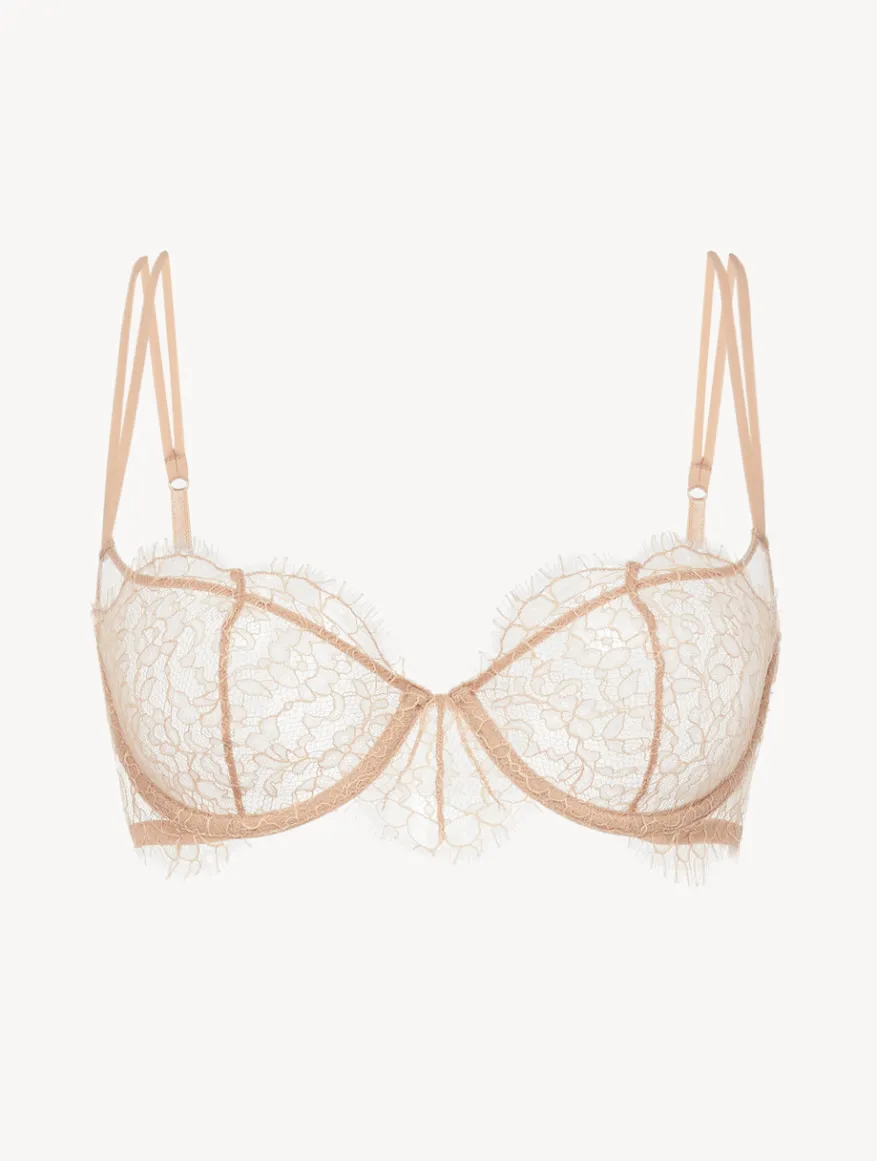 La Perla Sujetador Balconette Con Encaje De Color Rosa Antiguo
