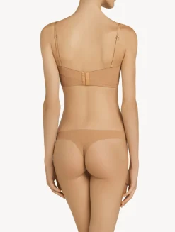 La Perla Sujetador Bandeau Acolchado Con Aros Y Escote En U Color Amaretto