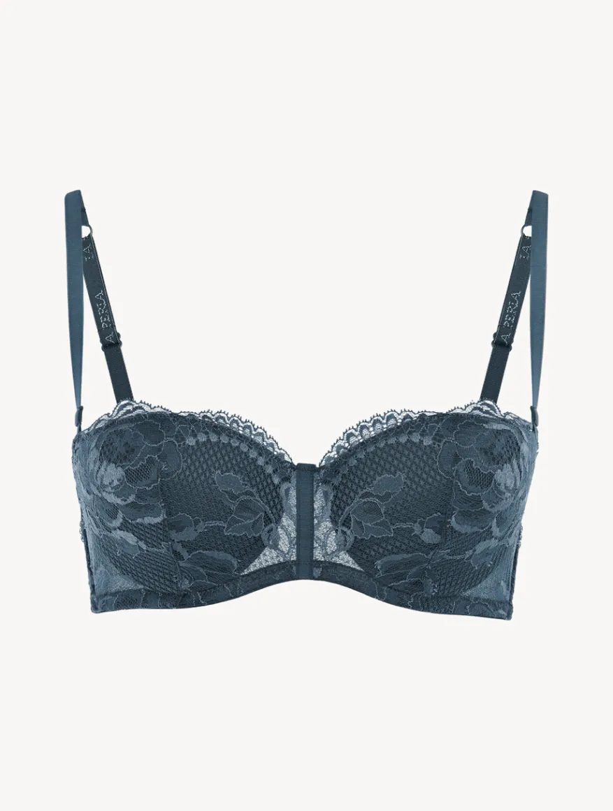 La Perla Sujetador Bandeau De Encaje Azul Oscuro