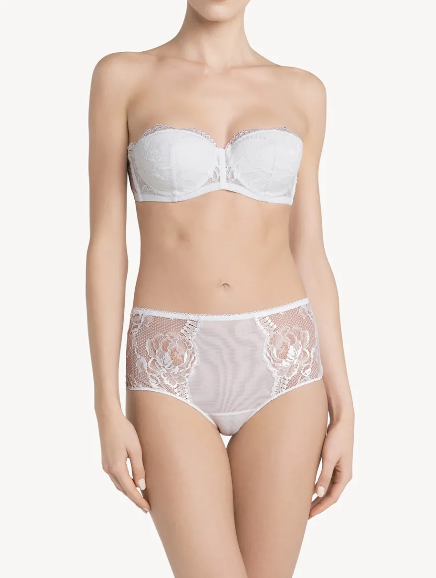 La Perla Sujetador Bandeau De Encaje Blanco