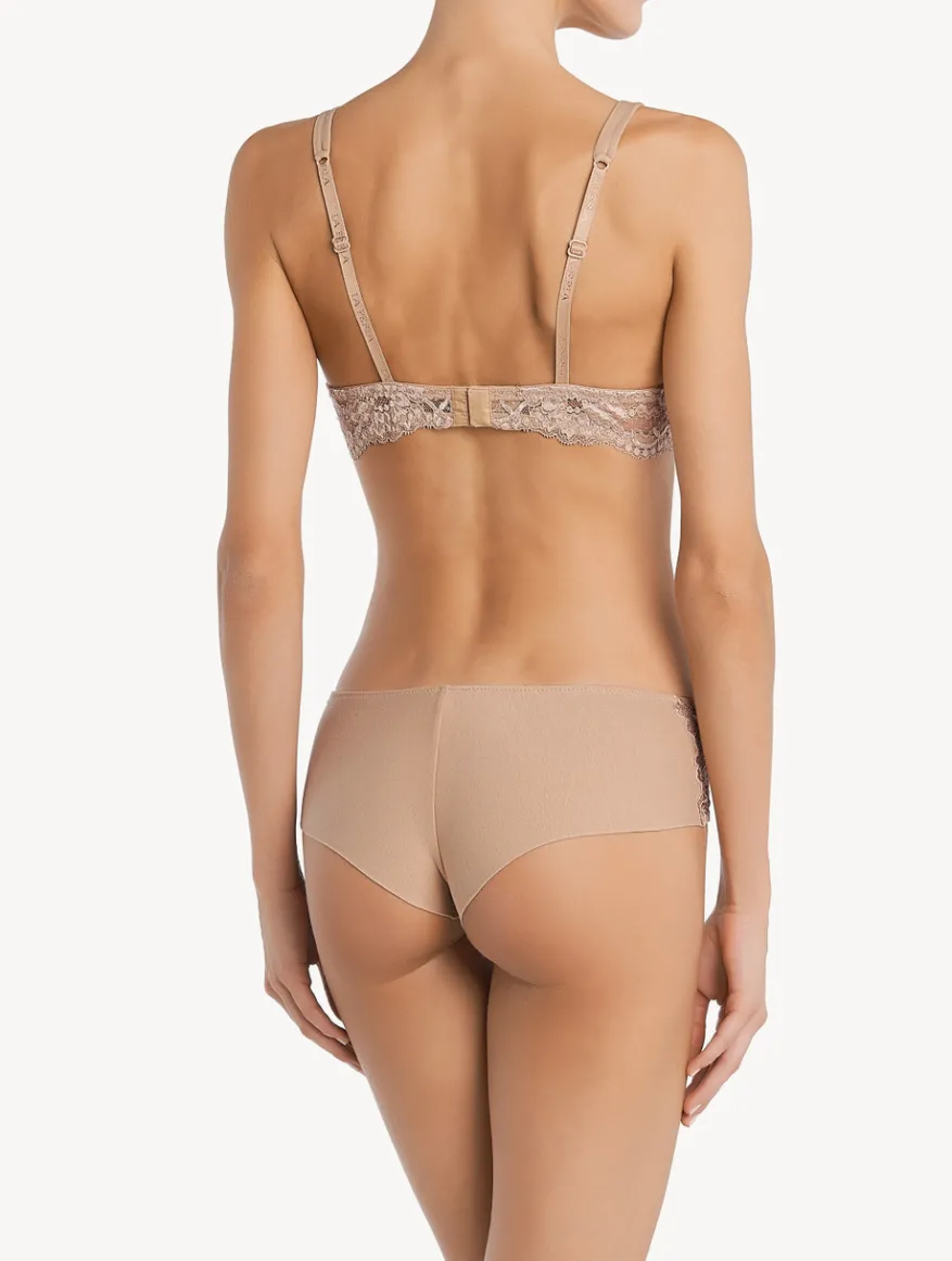 La Perla Sujetador Con Aros De Encaje Y Algodón Natural