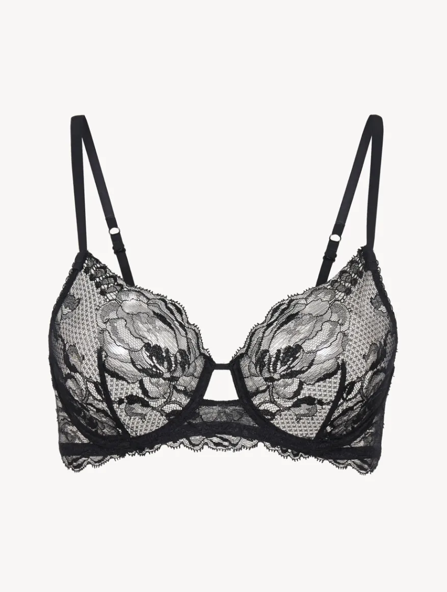 La Perla Sujetador Con Aros De Encaje Negro