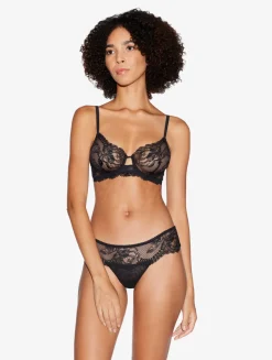 La Perla Sujetador Con Aros De Encaje Negro
