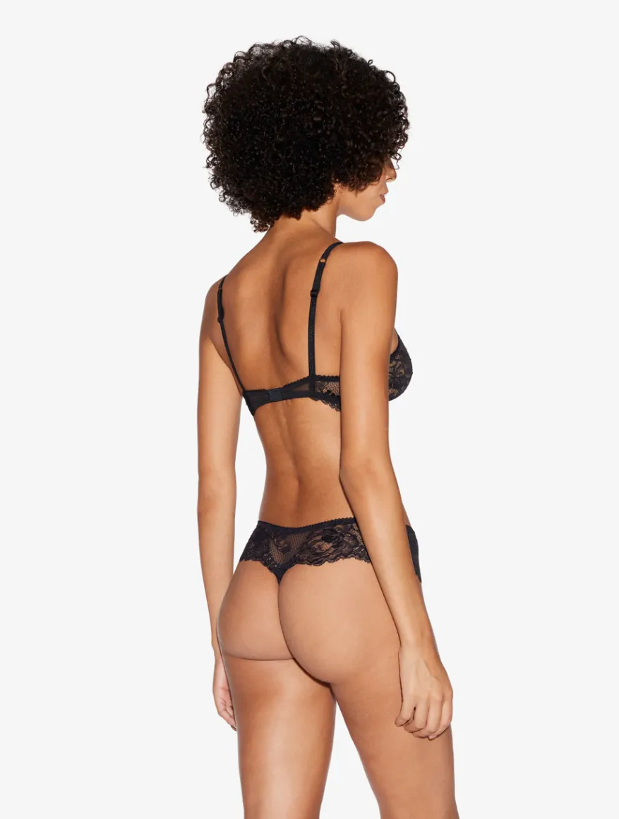 La Perla Sujetador Con Aros De Encaje Negro