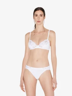 La Perla Sujetador De Algodón Sin Aro Blanco