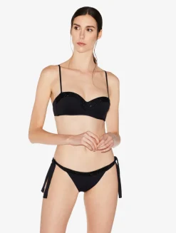 La Perla Sujetador De Bikini Bandeau De Color Con Cuentas