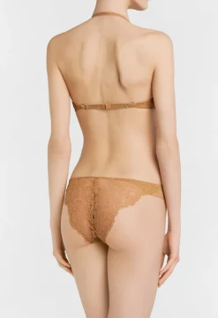La Perla Sujetador Multifuncional T-shirt De Lycra® Con Encaje Chantilly Color Carne