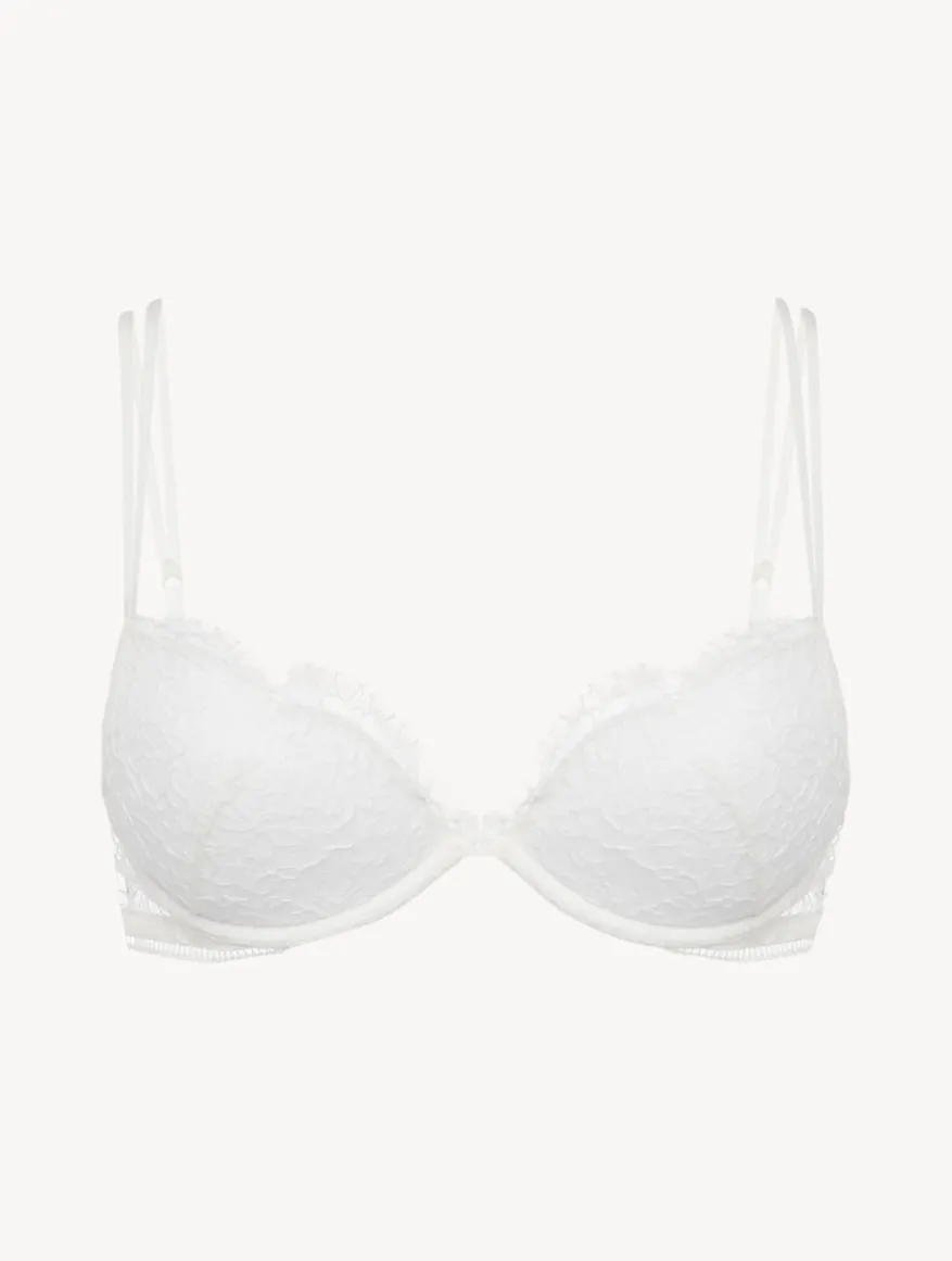 La Perla Sujetador Push Up Con Encaje De Color Hueso