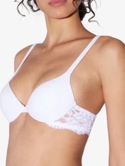 La Perla Sujetador Push-up De Algodón Blanco