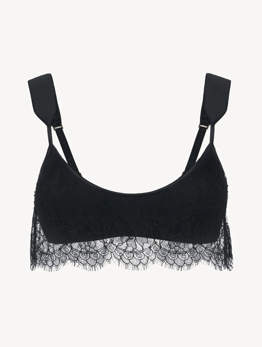 La Perla Sujetador Sin Aros Con Capa De Encaje De Color