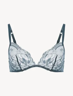La Perla Sujetador Sin Aros De Encaje Azul Oscuro