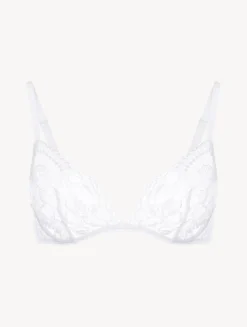 La Perla Sujetador Sin Aros De Encaje Blanco
