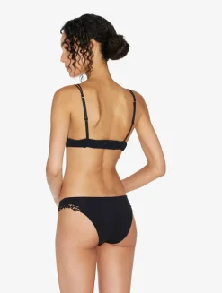 La Perla Sujetador Triangular Negro Con Macramé