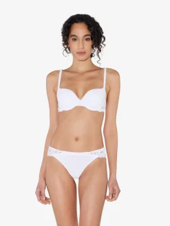 La Perla Sujetador T-shirt De Algodón Blanco
