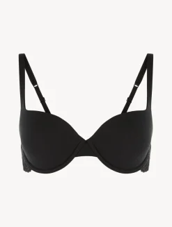 La Perla Sujetador T-shirt De Algodón Negro