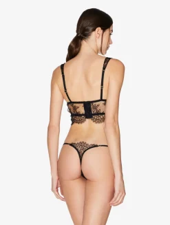 La Perla Tanga De Encaje De Color