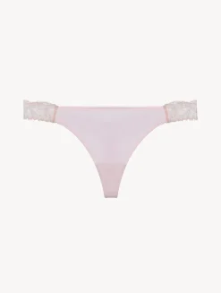 La Perla Tanga De Encaje En Rosa
