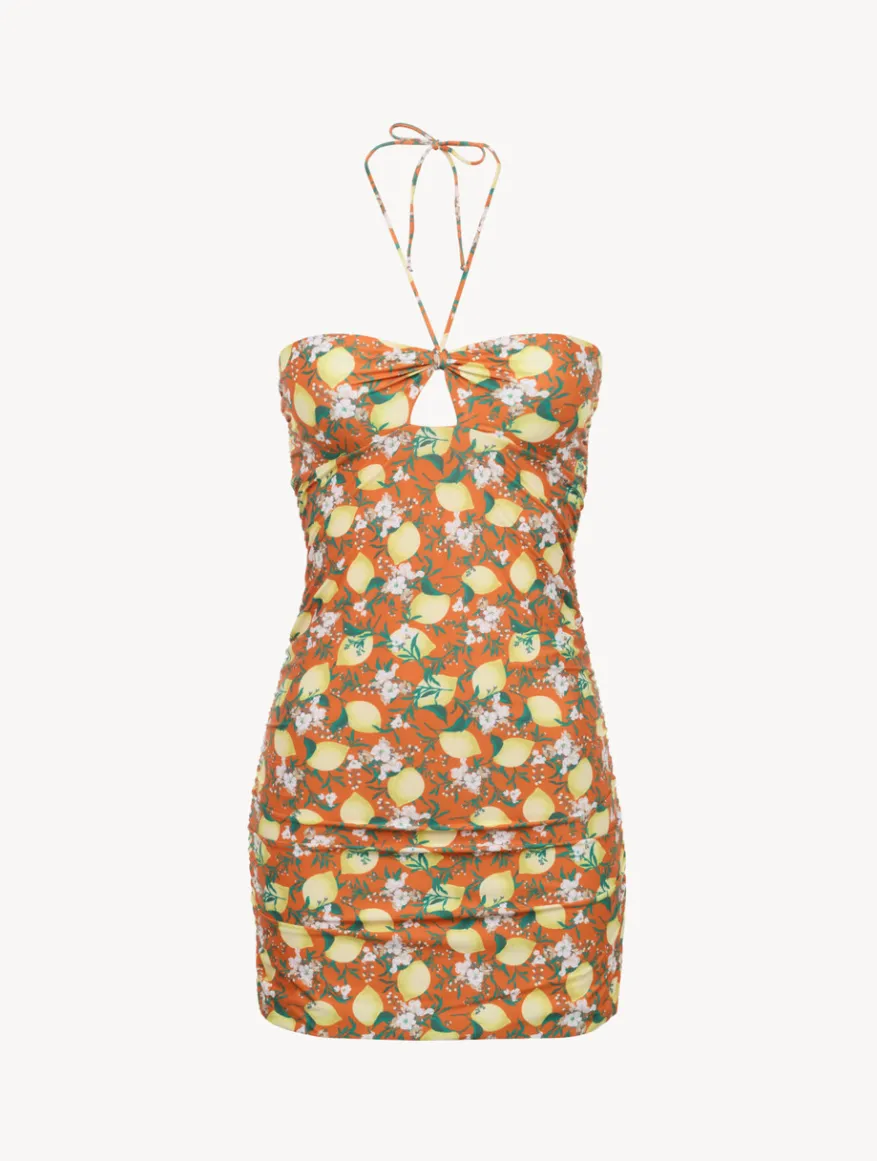 La Perla Vestido Corto Estampado De Color