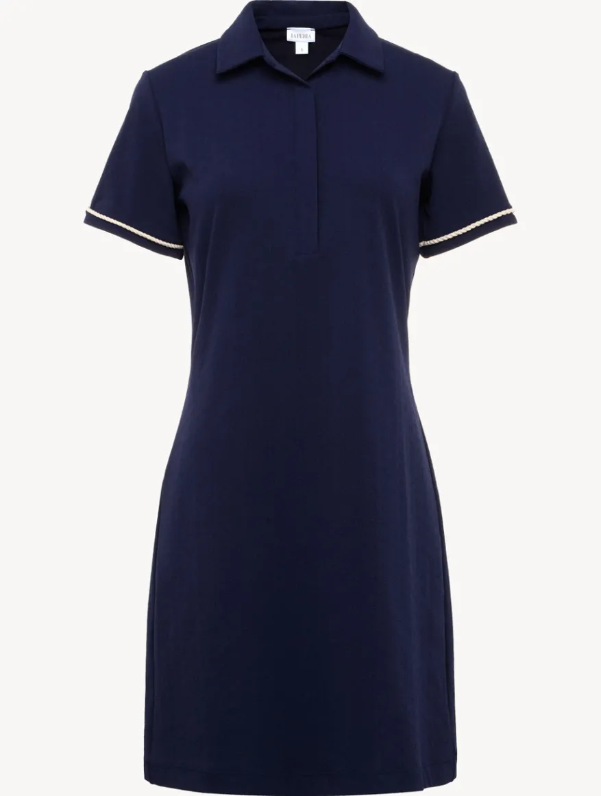 La Perla Vestido Polo Con Monograma Marino